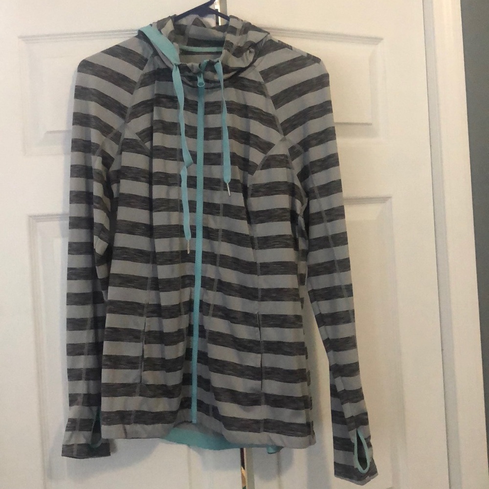 Zip front Athletic fit jacket